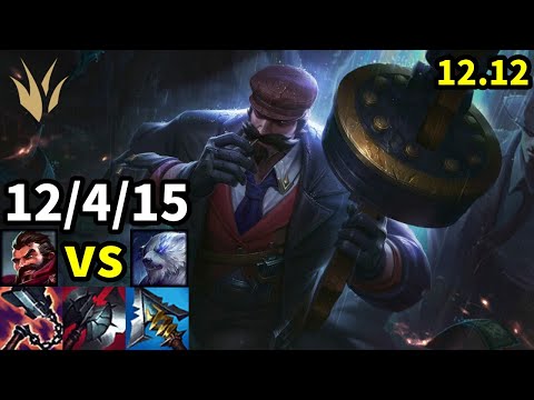 Graves Jungle vs Volibear - EUW Master | Patch 12.12