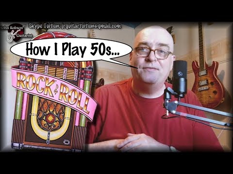 Guitar Lesson | How I Play 50s Rock & Roll Guitar |