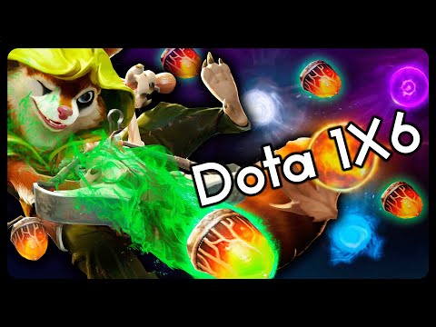 The Most Stressful Combo Build!! Hoodwink in Dota 1x6!