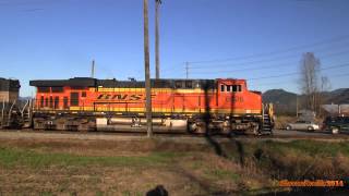 preview picture of video '#533 Chasing BNSF on SRY   2014-11-13'