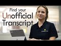 How to find your unofficial transcript on WebAdvisor | Grossmont College