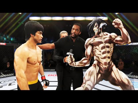 PS5 | Bruce Lee vs. Eren Yeager Titan (EA Sports UFC 4)