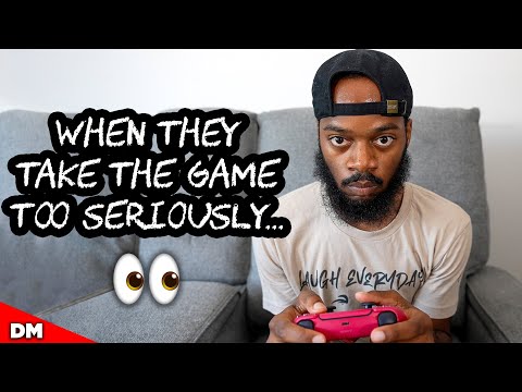 WHEN THEY TAKE THE GAME TOO SERIOUSLY...