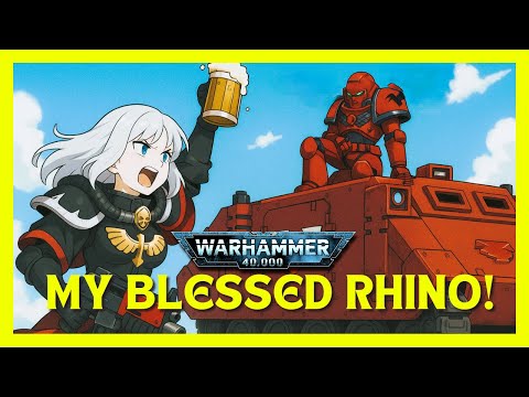 My Blessed Rhino - Sororitas x Blood Ravens - Warhammer 40k Music | Tavern Song - Parody Music