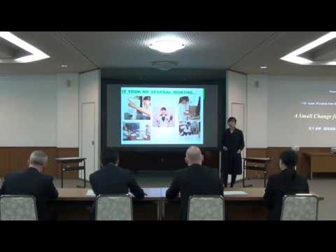 英語学科 活水女子大学第５回高校生英語プレゼンテーション５位
