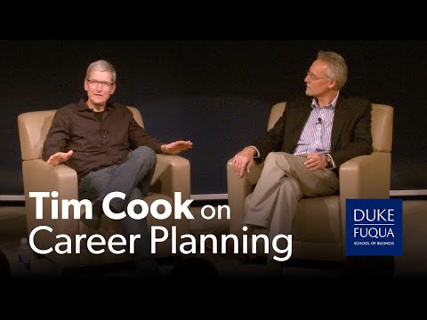 Apple CEO Tim Cook on Career Planning