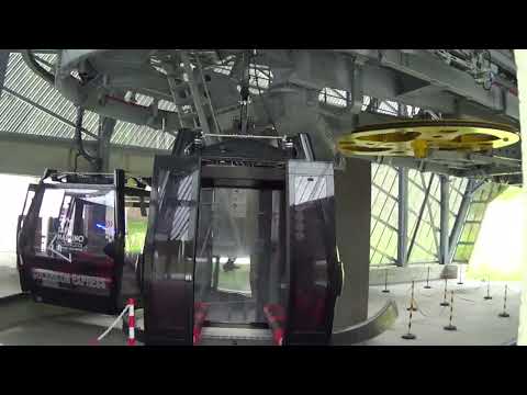 Discesa integrale cabinovia Leitner "Colbricon Express" - San Martino di Castrozza (TN)