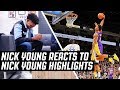 Nick Young Reacts To Nick Young Highlights | The Reel Nick Young Reacts To Nick Young Highlights | The Reel
