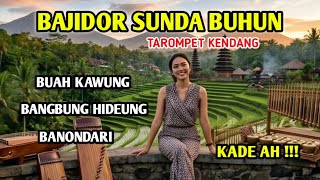 Download lagu BAJIDOR SUNDA BUHUN TAROMPET KENDANG || BUAH KAWUNG || BANGBUNG HIDEUNG || BANONDARI mp3