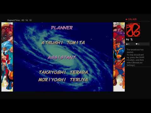 PLB's Live PS4 Broadcast - X-Men Vs. Street Fighter (JP) - GAMBIT & RYU