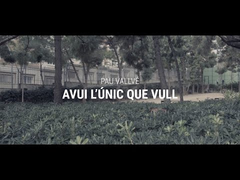 PAU VALLVÉ - AVUI L'ÚNIC QUE VULL (Videoclip)