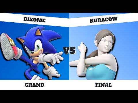 ELS Company Invitational Grand Final - Dixome (Sonic) vs Kuracow (Wii-Fit Trainer) Smash Ultimate