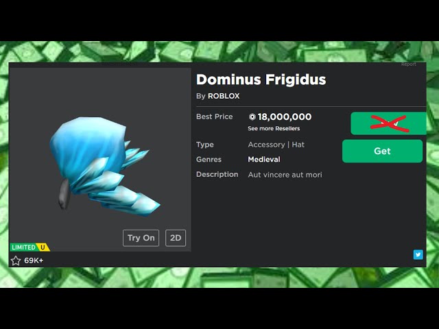 How To Get Free Catalog Items In Roblox 2019 - get a free dominus ifernus nowalpha roblox