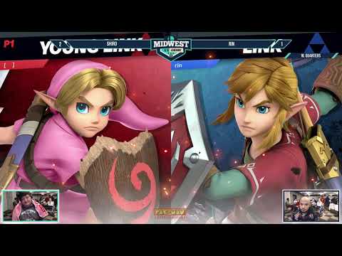 Midwest Arcadian II WQ - Shiro (Young Link) vs RMU | Rin (Link)