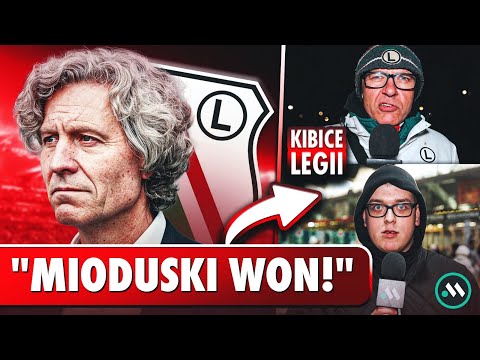 KIBICE LEGII WARSZAWA Z PRZEKAZEM DO DARIUSZA MIODUSKIEGO. "CZAS KOŃCZYĆ!”