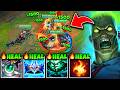 THE MOST BROKEN BRAND BUILD IN LEAGUE OF LEGENDS INFINITE HEALING HACK