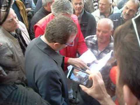 Barletta, protesta Tari