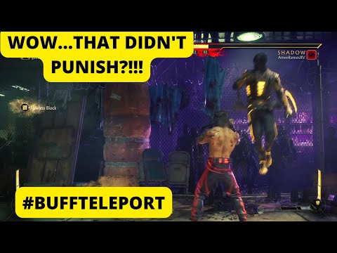 Wow...how did that not punish?!!  #buffteleport