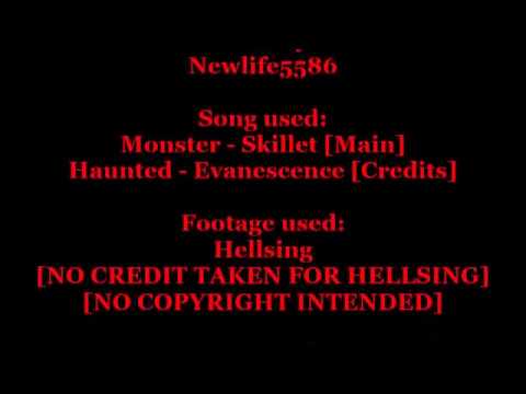 Hellsing AMV ➤ Alucard Hates what He has Become [Skillet Monster]