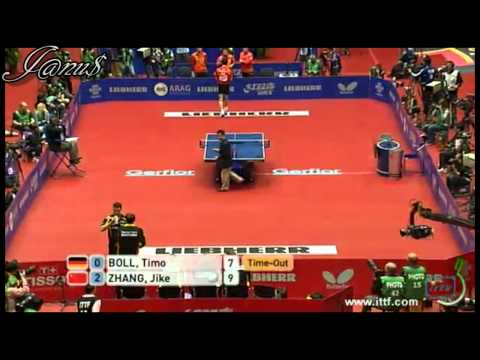 2012 WTTTC MT-F/CHN-GER/G1: ZHANG Jike - BOLL Timo [720p/Full Match|Short Form]