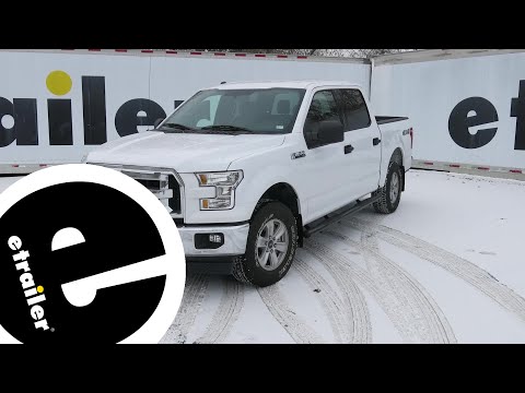 etrailer | Installing the WeatherTech Mud Flaps on your 2017 Ford F-150