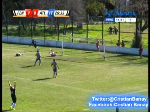 Fenix 1 Atlanta 0 (Relato Matias Palacios) Primera B Metro 2014 (9/8/2014)