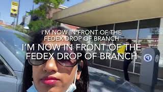 How To Drop Off “HAPPY RETURN “ At FedEx #losangeles