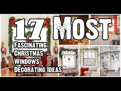 17 Most Fascinating Christmas Windows Decorating Ideas
