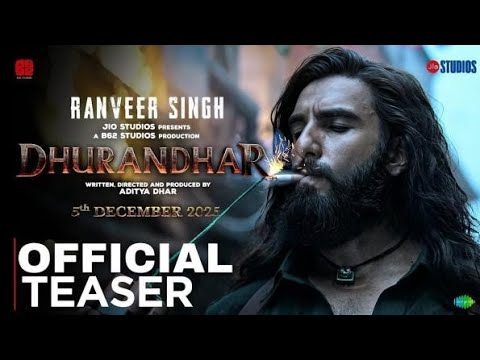 Dhurandhar( Official Trailer) | Ranveer Singh × Sanjay Dutt |Spy Thriller 2025  😳😳