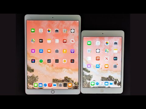 iPad Pro 10.5 vs iPad mini 2 💖
