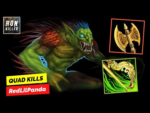 HoN The Madman RUNED CLEAVER with WINGBOW