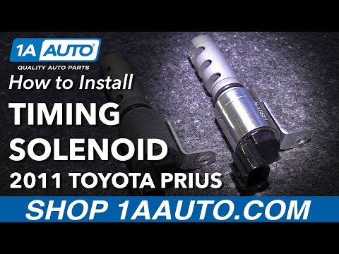 How to Replace Intake Variable Valve Timing Solenoid...