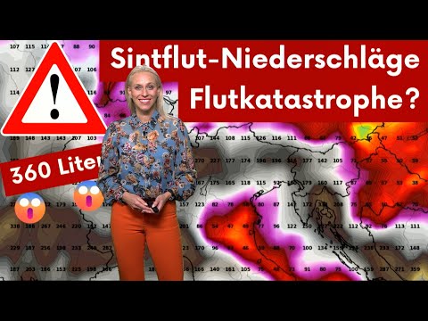 Jetzt wird’s nass! Maritime Atlantikluft entlädt sich in Form von Regenmassen über Europa!