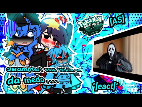 Pokémon emerald au react to you're in a scary movie °{gacha club}°[AS]