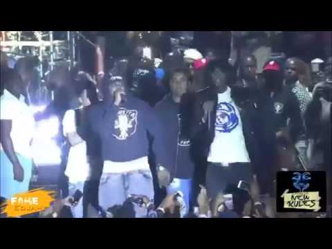 Alkaline -  full performance at his new rules concert march 2017