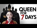 Queen For Seven Days The Real Joseon Tragedy