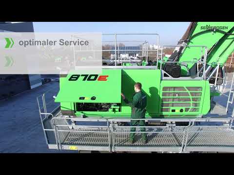 SENNEBOGEN 870 E Produktfilm - Der Umschlagbagger für den Hafen