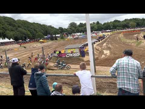 ADAC MX Masters Tensfeld 10.07.2022 MX1 Start Race 2