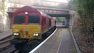 # 66057 DB freight service on 7V93 to Langley Reception Sidings from Newhaven Marine Ag Tml Dbc #