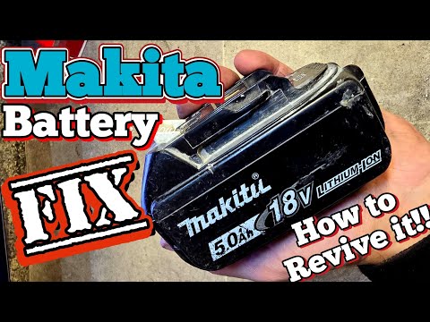 How to revive a dead Power Tool battery. 