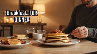 I Made A 5-Star Breakfast For Dinner!