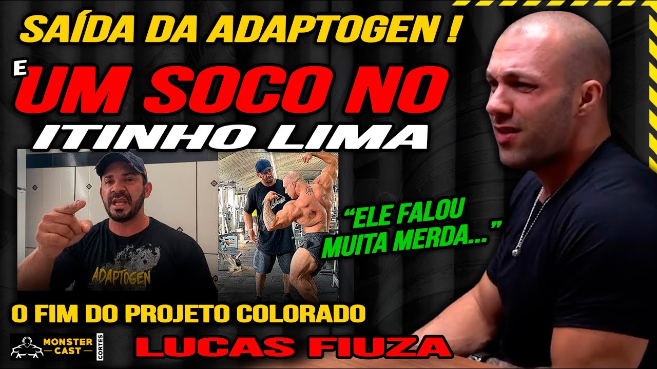 TODOS OS DETALHES SOBRE o "TAPA NO ITINHO" e a SAÍDA da ADAPTOGEN !! | LUCAS FIUZA