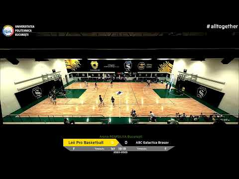 LIVE 🏀 TF U18 Locurile 7-8 ABC Leii Pro Basketball Bucuresti vs ABC Galactica Brasov