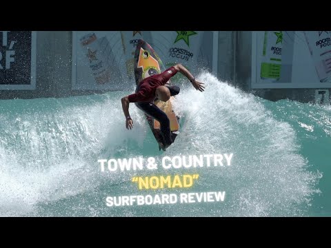 Town & Country "Nomad" Twin Fin Surfboard Review Ep 161