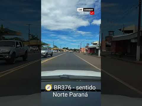 Califórnia/PR - Avenida principal