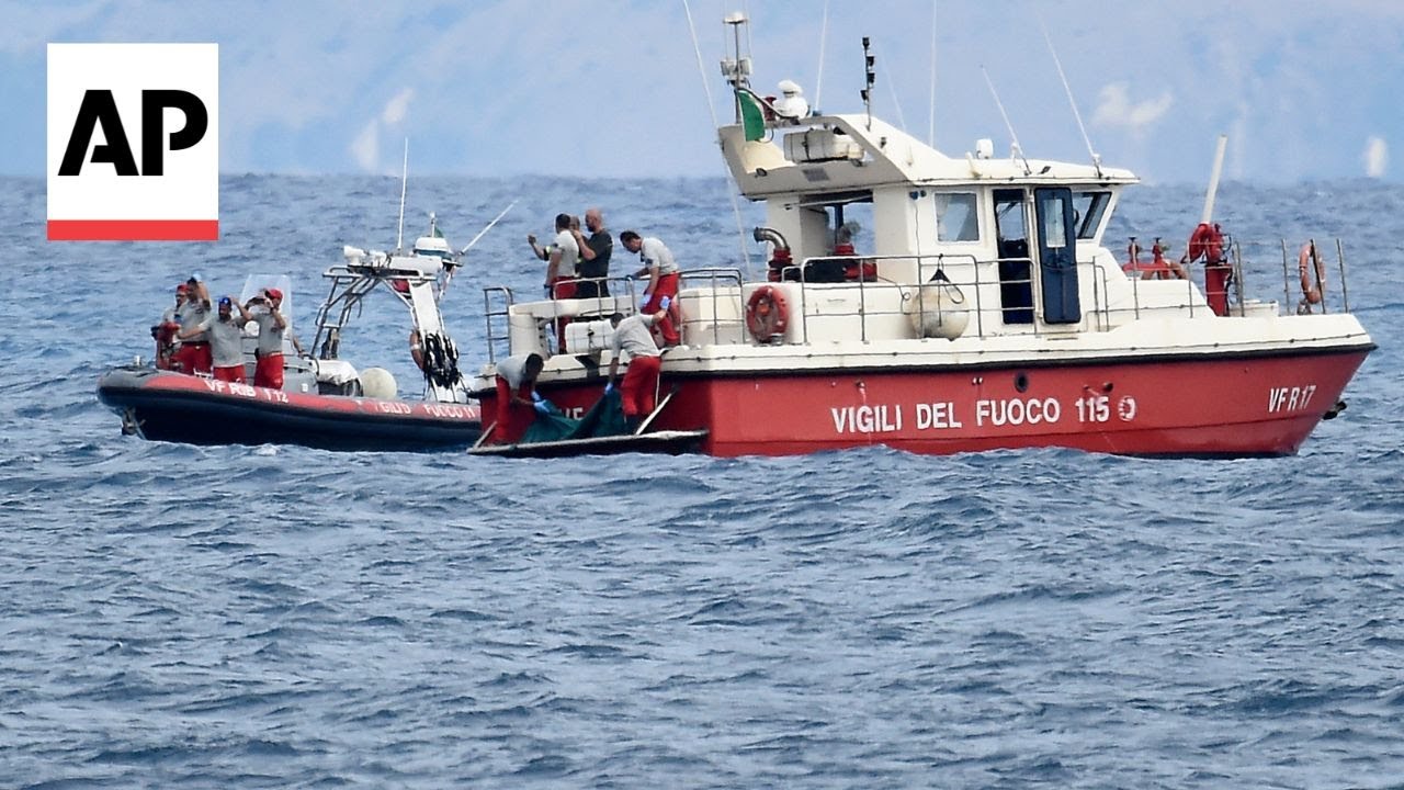 Italian prosecutors open investigation into yacht sinking that killed 7 including tech billionaire