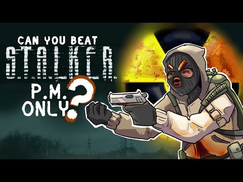 Can You Beat STALKER: Shadow of Chernobyl with only the WORST Gun? (STALKER MOVIE)