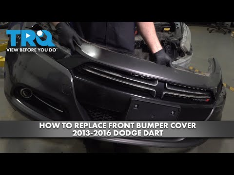 How to Replace Front Bumper Cover 2013-2016 Dodge Dart