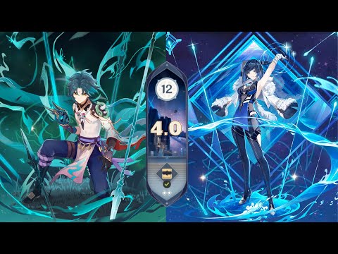 [GI] C1 Xiao HyperCarry and C1 Yelan National  4.0 Spiral Abyss - Floor 12 9 Stars