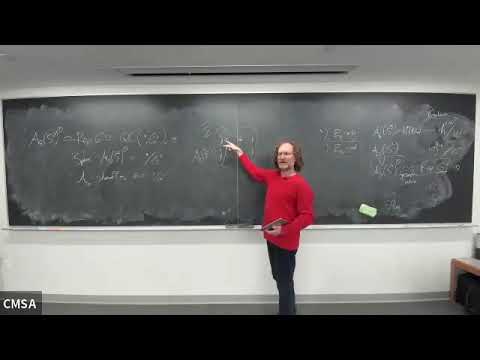 David Ben-Zvi | The Langlands program via arithmetic QFT  (talk 2 of 2)